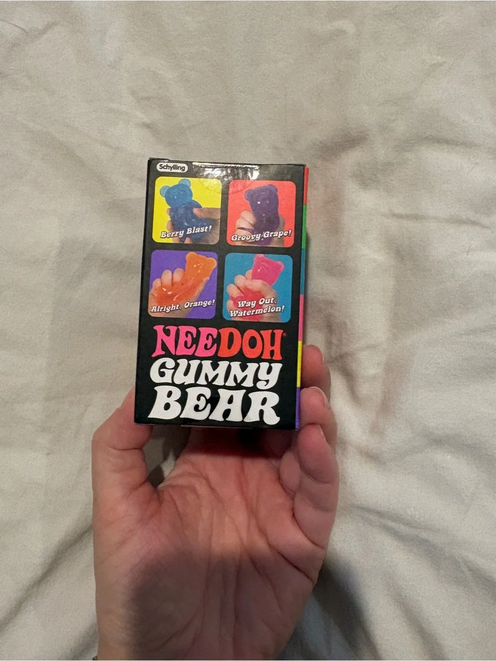 Pink Gummy Bear Toy - Nee Doh Gummy Bear